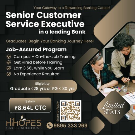 Job Assured Training Program from Leading Banks